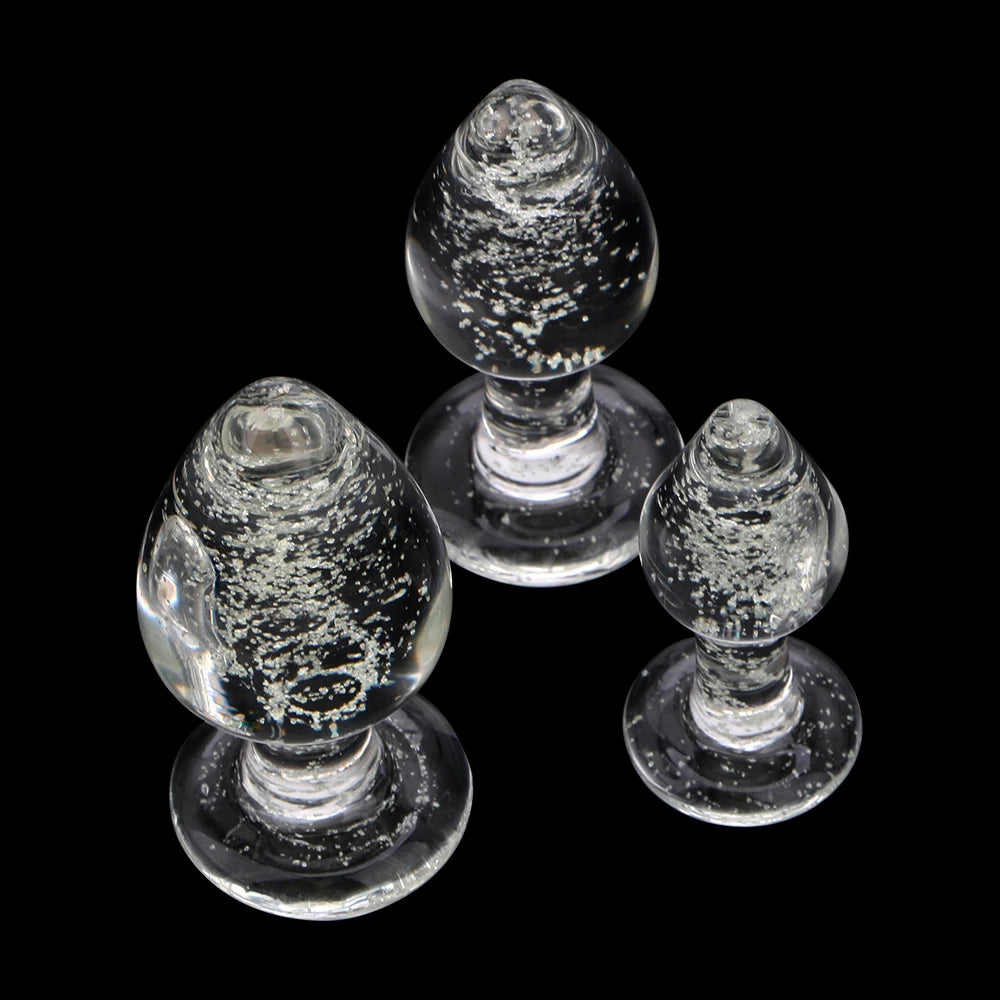 Plug Anal en Verre - LUMIÈRE INTERDITE