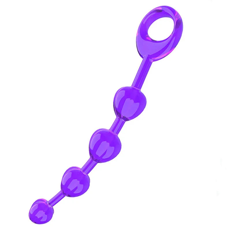 Perles Anales en Silicone - DÉBUTANT
