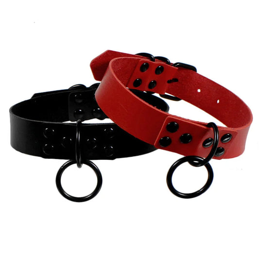 Collier avec Laisse BDSM - RAINBOW CONTROL