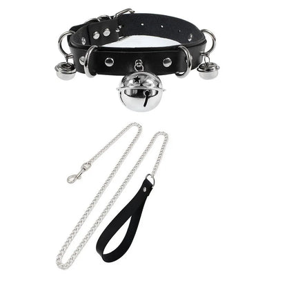Collier avec Laisse BDSM - MISTRESS MARK