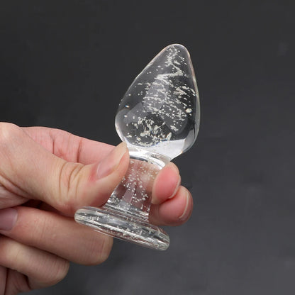 Plug Anal en Verre - LUMIÈRE INTERDITE