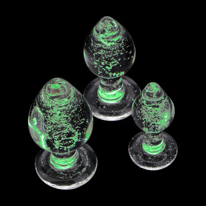 Plug Anal en Verre - LUMIÈRE INTERDITE
