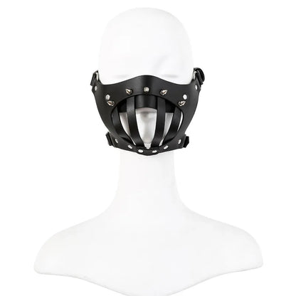 Masque BDSM avec muselière - DOMINALOCK