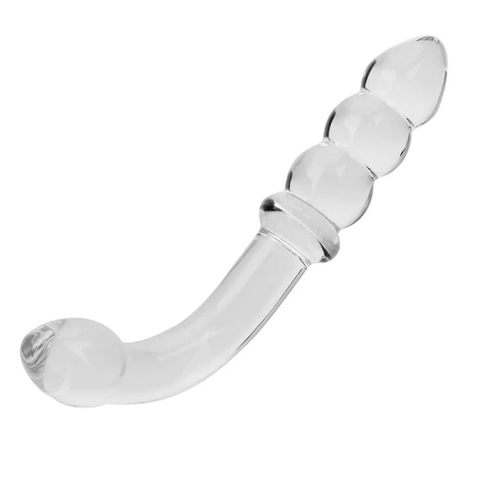 Plug Anal en verre 2 en 1 - ÉCLAT INTIME