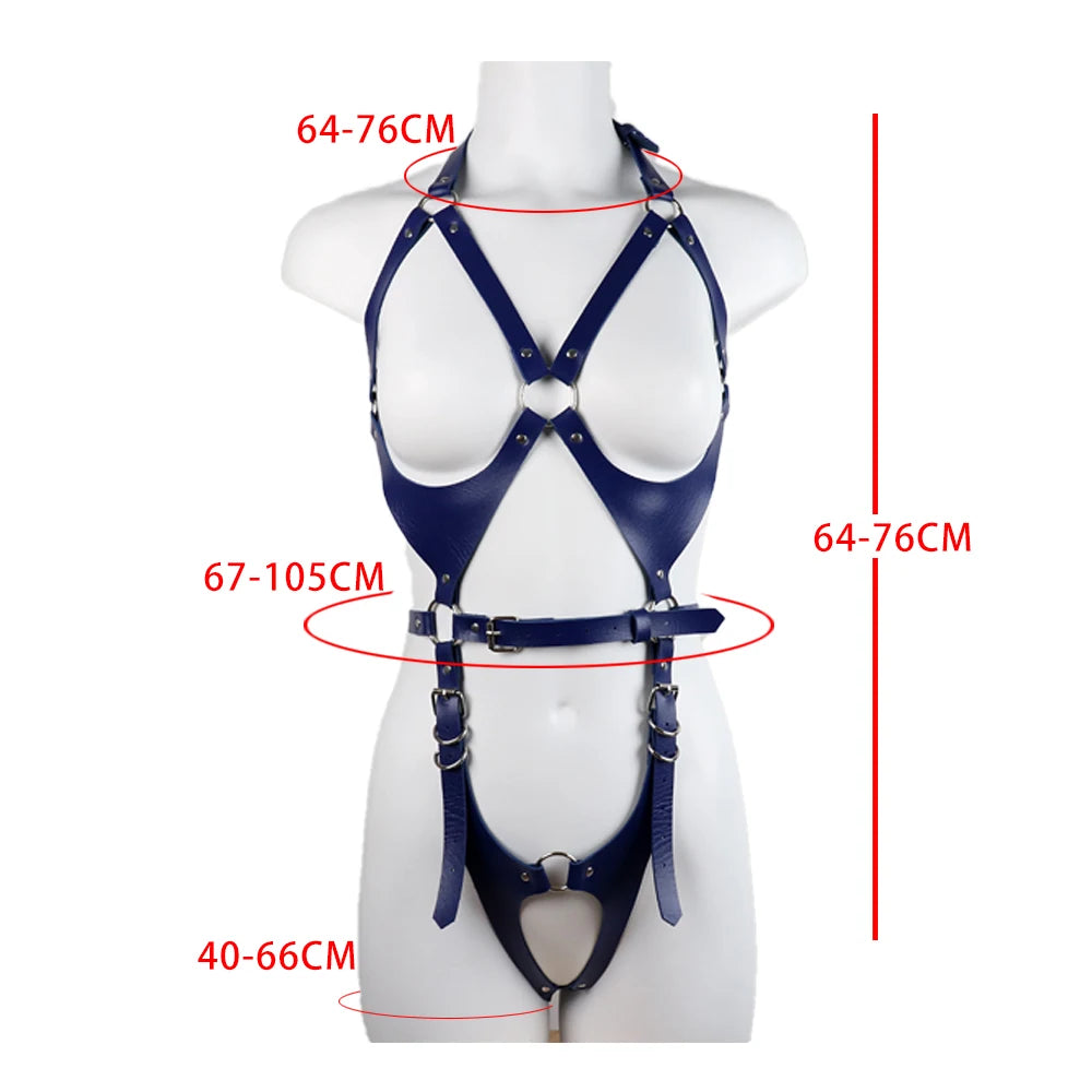 Harnais BDSM intégral - OBSIDIAN HARNESS
