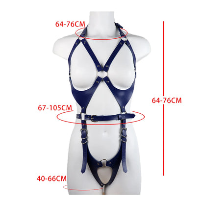 Harnais BDSM intégral - OBSIDIAN HARNESS
