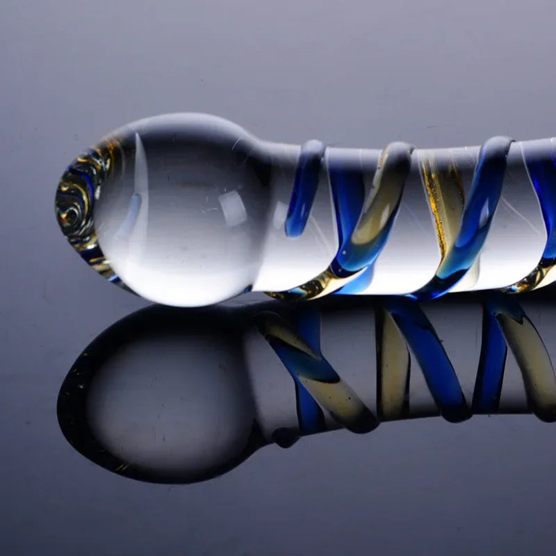 Plug Anal en verre  - MOOSTONE