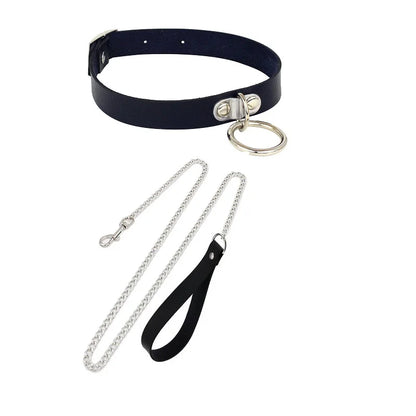 Collier avec Laisse BDSM - MISTRESS MARK