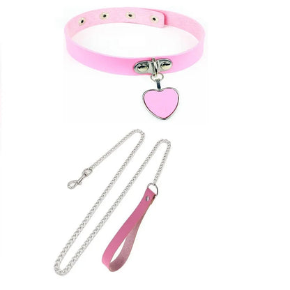 Collier avec Laisse BDSM - MISTRESS MARK