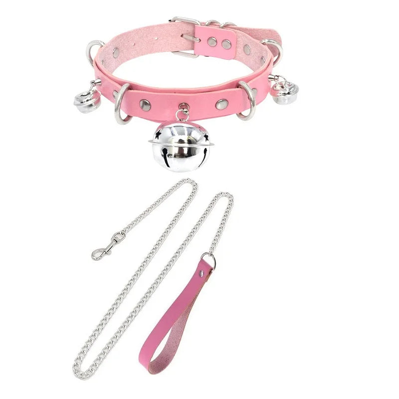 Collier avec Laisse BDSM - MISTRESS MARK