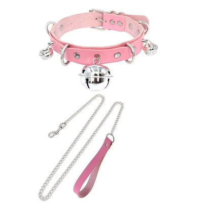Collier avec Laisse BDSM - MISTRESS MARK