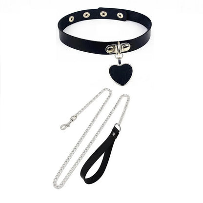 Collier avec Laisse BDSM - MISTRESS MARK