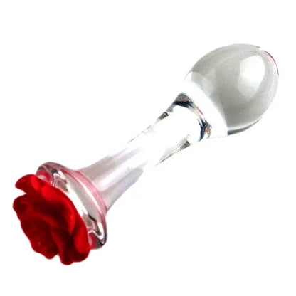 Plug Anal en verre - PÉTALE DE VERRE