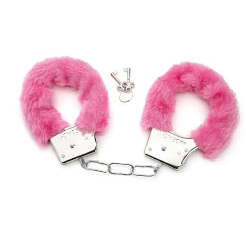 Menottes BDSM avec fourrure - FURGRIP