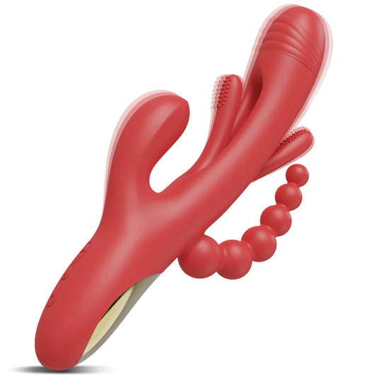 Vibromasseur Rabbit 3 en 1 - MULTTISENSE